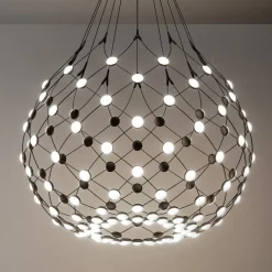 Luceplan Mesh hanglamp Ø 80cm 1m afhanghoogte