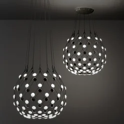 Luceplan Mesh hanglamp Ø 80cm 1m afhanghoogte