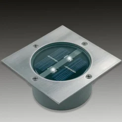 Lugo LED grondspot inbouwlamp, IP44, 10,5 x 10,5 cm