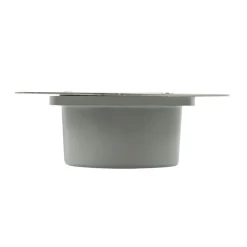 Lugo LED grondspot inbouwlamp, IP44, roestvrij staal, glas