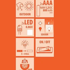 Lugo LED grondspot inbouwlamp, IP44, roestvrij staal, glas