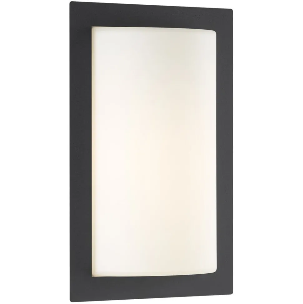 Luis LED buiten wandlamp, grafiet, bewegingsmelder