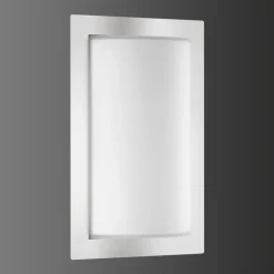 Luis LED buiten wandlamp, roestvrij staal, bewegingsmelder