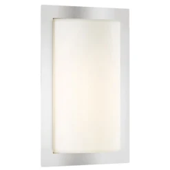 Luis LED buiten wandlamp, roestvrij staal, bewegingsmelder