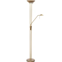 Lunaria variabele LED uplighter met leeslamp