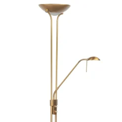 Lunaria variabele LED uplighter met leeslamp