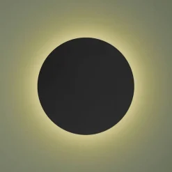 Lunia New wandlamp, zwart, Ø 40 cm