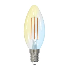 LUUMR Slimme kaarslamp helder E14 4.2W Tuya WLAN CCT