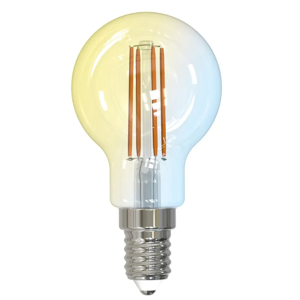 LUUMR Slimme LED druppellamp helder E14 4,2W Tuya WLAN CCT