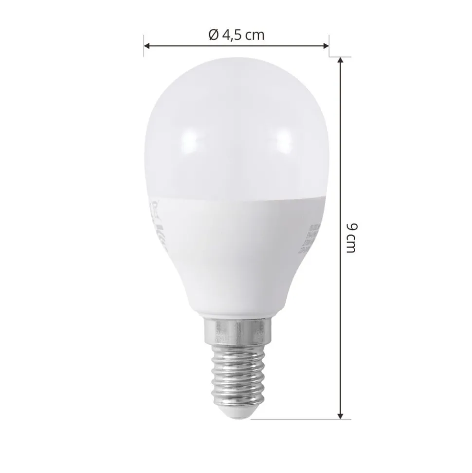 LUUMR Slimme LED druppellamp E14 4,9W Tuya WLAN mat CCT