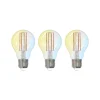 LUUMR Slimme LED E27 A60 7W ZigBee Tuya Philips Hue set van 3