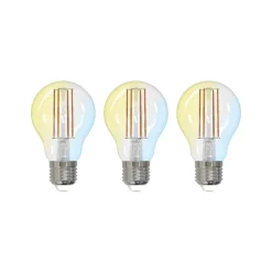 LUUMR Slimme LED E27 A60 7W ZigBee Tuya Philips Hue set van 3