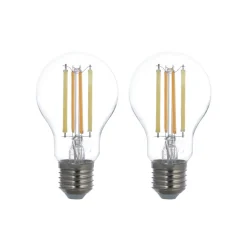 LUUMR Slimme LED E27 A60 7W ZigBee Tuya Philips Hue set van 2