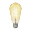 LUUMR Slimme LED E27 ST64 4.9W helder ZigBee Tuya Hue