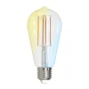 LUUMR Slimme LED E27 ST64 7W helder ZigBee Hue Tuya