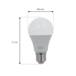LUUMR Slimme LED E27 9W mat RGBW CCT ZigBee Tuya Hue