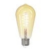 LUUMR Slimme LED lamp E27 ST64 amber 4.9W Tuya WLAN