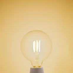 LUUMR slimme LED lamp helder E27 G125 7W Tuya WLAN CCT