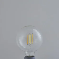 LUUMR slimme LED lamp helder E27 G125 7W Tuya WLAN CCT