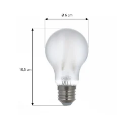 LUUMR Slimme LED lamp mat E27 A60 7W Tuya WLAN CCT