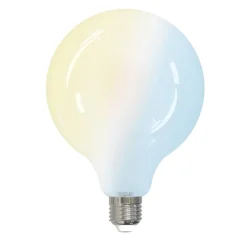 LUUMR Slimme LED lamp mat E27 G125 7W Tuya WLAN CCT