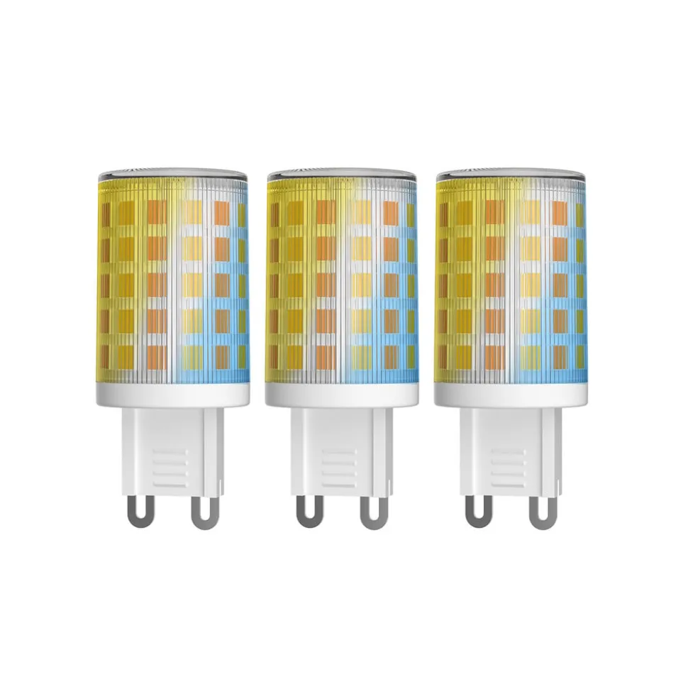LUUMR slimme LED stiftlamp set van 3 G9 2.5W CCT helder Tuya