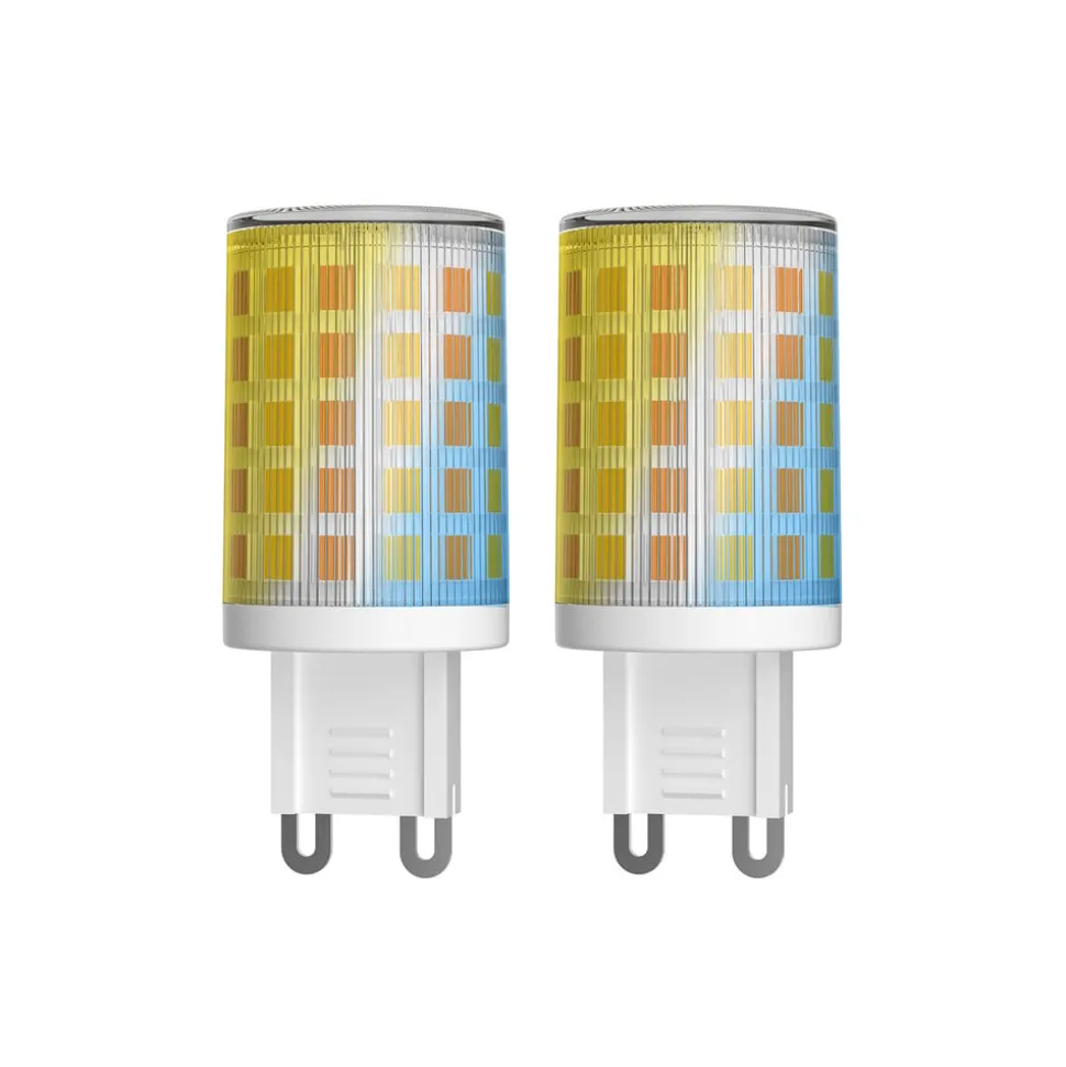 LUUMR slimme LED stiftlamp set van 2 G9 2.5W CCT helder Tuya