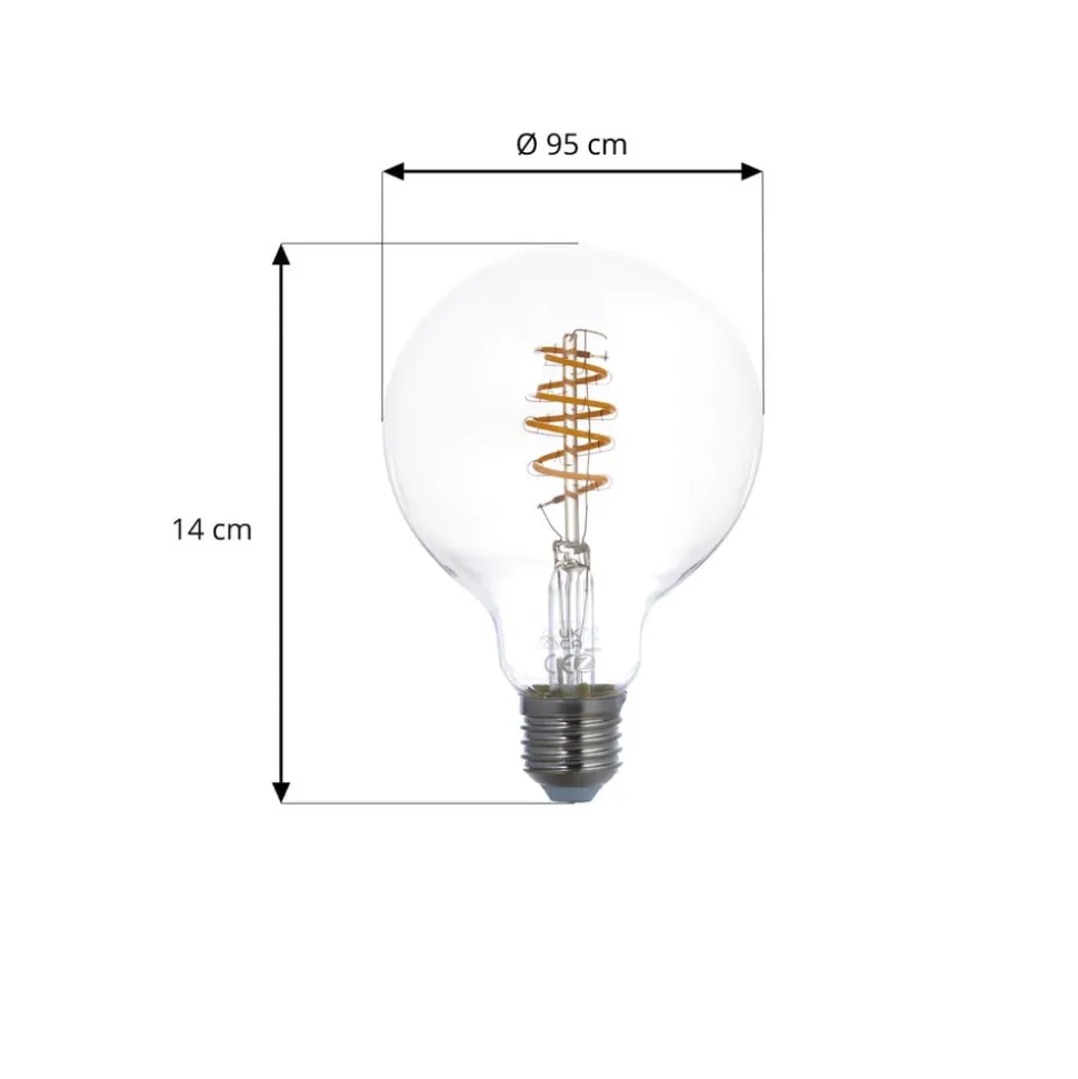 LUUMR Smart LED E27 G95 4.9W helder ZigBee Hue