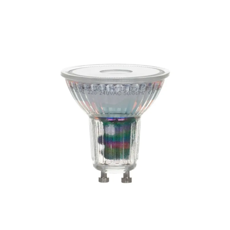 LUUMR Smart LED, GU10, glas, 4.7W, Tuya, WLAN, helder, CCT