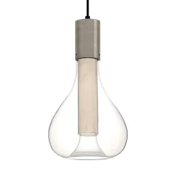 LZF Eris LED hanglamp glas aluminium/ivoor