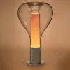 LZF Eris LED tafellamp glas aluminium/beuken