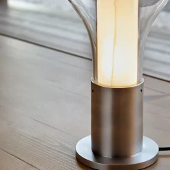 LZF Eris LED tafellamp glas aluminium/ivoor