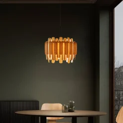 LZF Maruja hanglamp, beukenhout