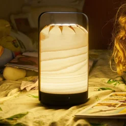 LZF Mini Chou LED tafellamp accu, ivoor