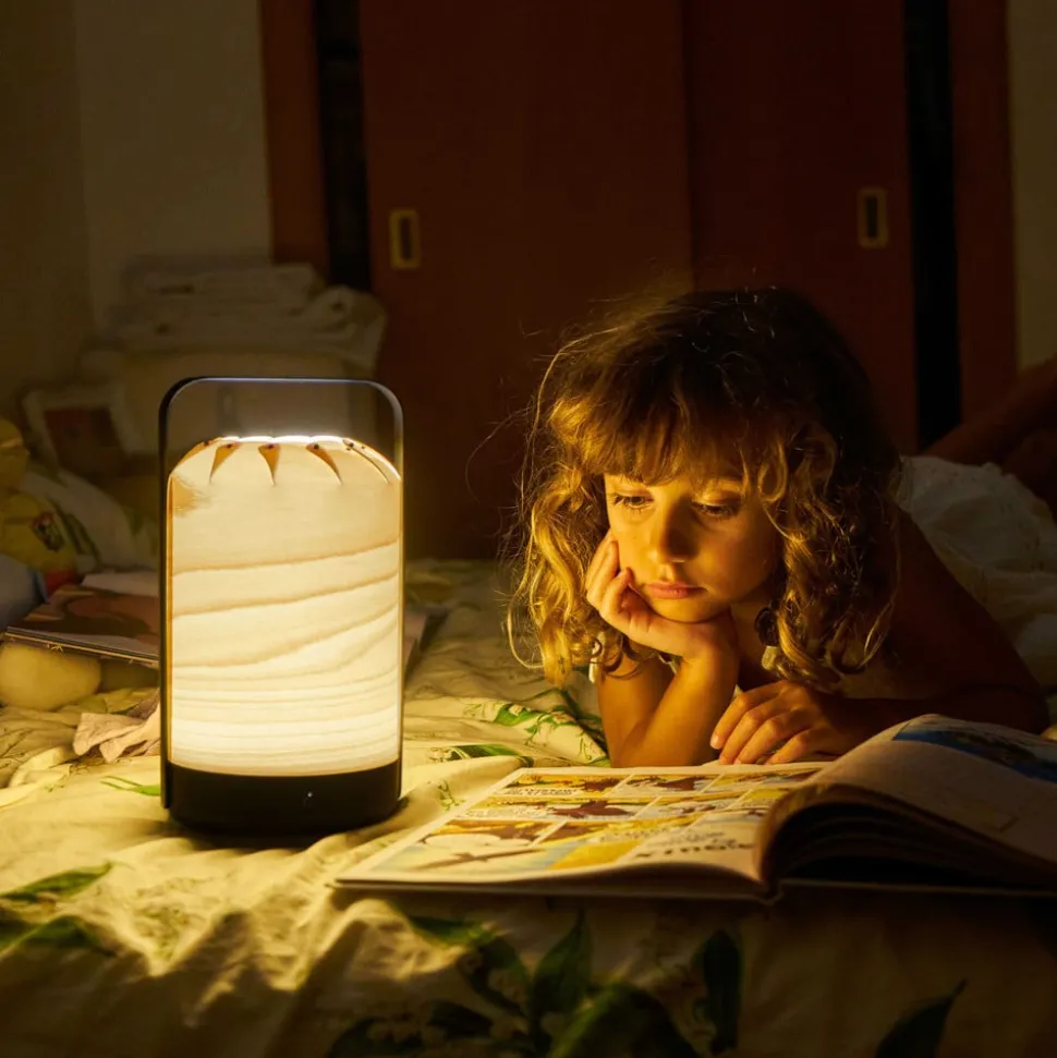 LZF Mini Chou LED tafellamp accu, ivoor