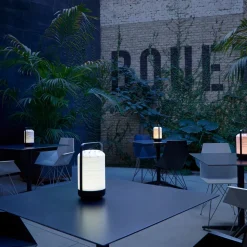 LZF Mini Chou LED tafellamp accu, ivoor