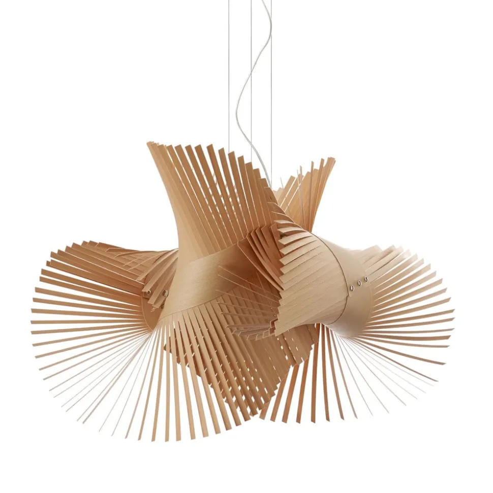 LZF Minimikado hanglamp, beuken