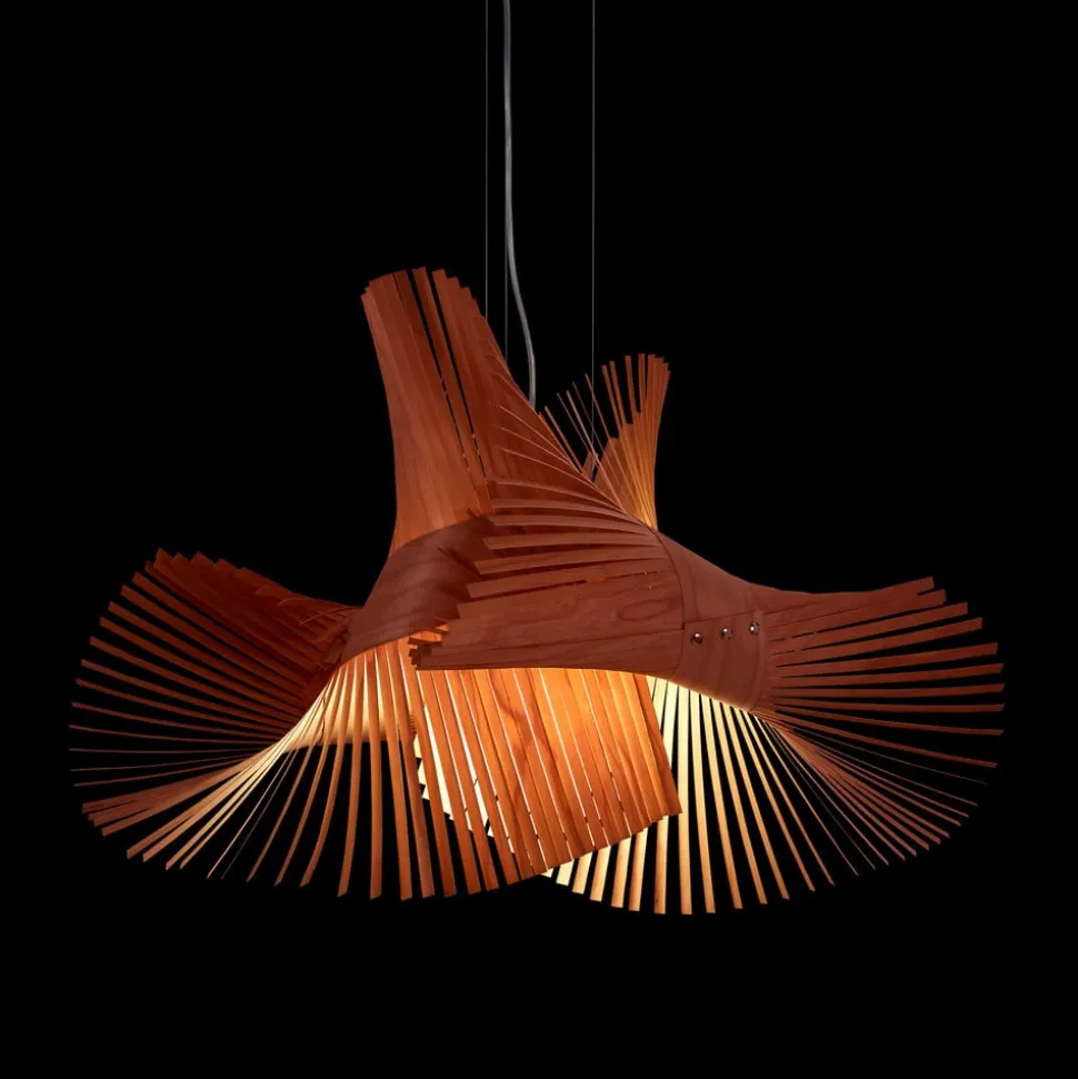 LZF Minimikado hanglamp, kersen