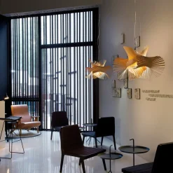 LZF Minimikado hanglamp, kersen