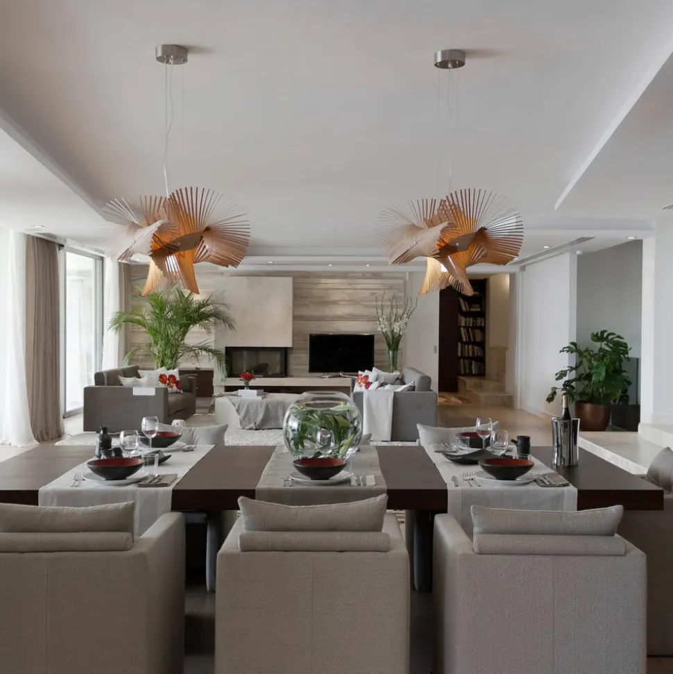 LZF Minimikado hanglamp, kersen