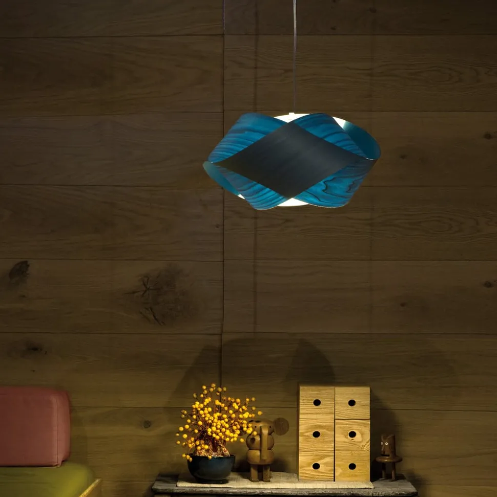 LZF Nut hanglamp, blauw
