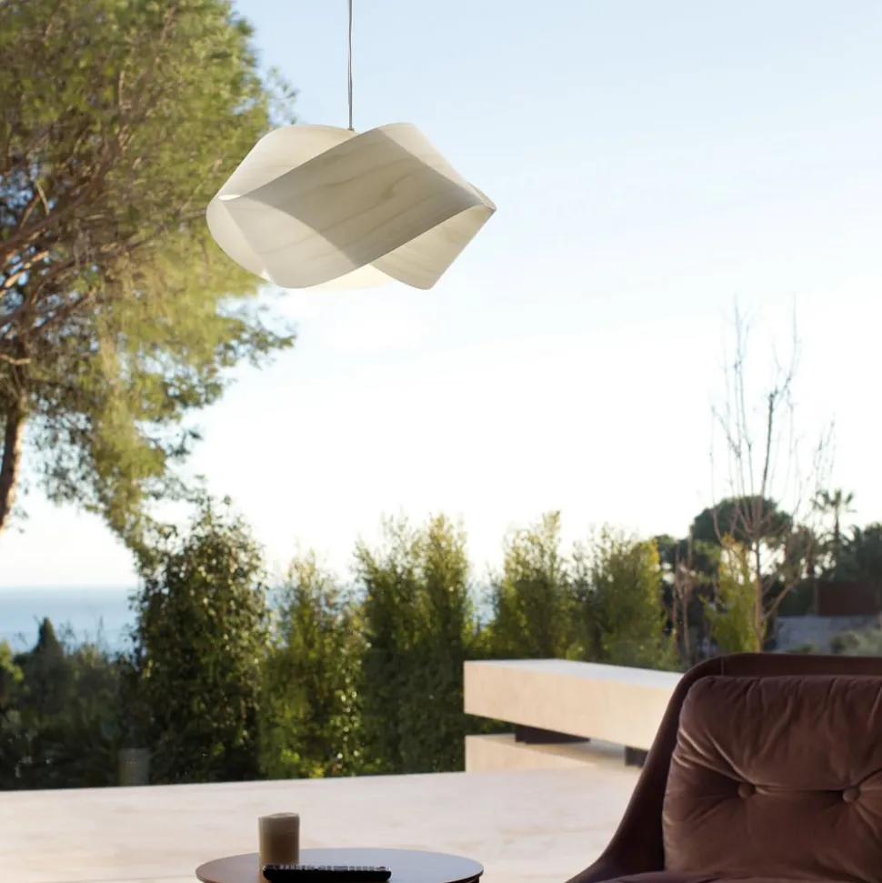 LZF Nut hanglamp, ivoor