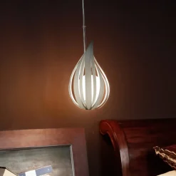 LZF Raindrop medium hanglamp, ivoor