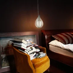 LZF Raindrop medium hanglamp, ivoor