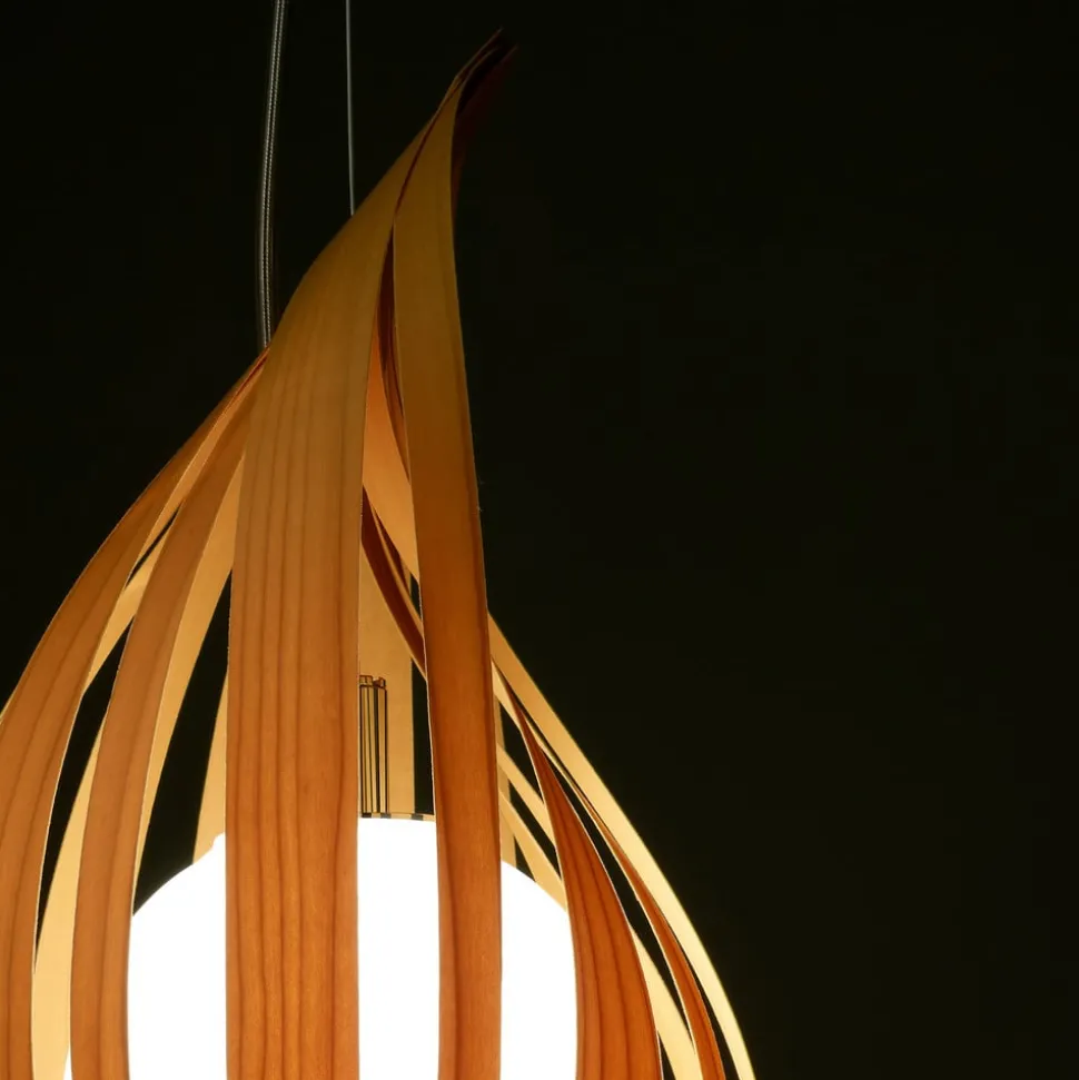 LZF Raindrop mini hanglamp, kersen