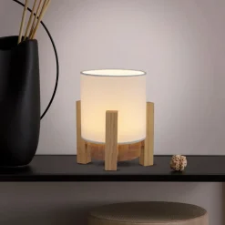 Madita LED tafellamp, hoogte 19 cm, Natur