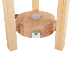 Madita LED tafellamp, hoogte 19 cm, Natur