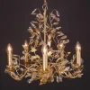 Magnifieke kroonluchter Buono 5-lichts goud