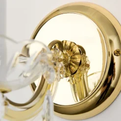 Marie Claire wandlamp, kristalglas, 1-lamp