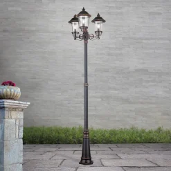 Mariella buitenlantaarn 3-lamps